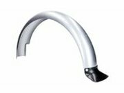 Schutzblech hinten / silber inkl. Spritzschutz Simson S50...