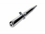 Auspuff / Schalldmpfer Chrom 28mm mit Gegenkonus Simson S51