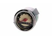 Tachometer universal 60km/h wei Puch / Herkules / Simson