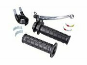 Schaltgriff Set komplett 2-Gang / 3-Gang schwarz Puch /...