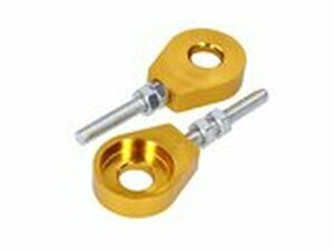 Kettenspanner Satz 12mm Alu Puch / Simson / Kreidler / Sachs gold