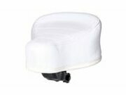 Sattel neuer Typ wei mit Puch Schriftzug