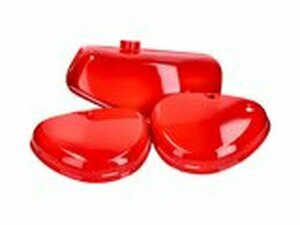 Benzintank und Seitendeckel Set rot Simson S50 / S51 / S70