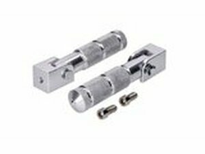 Sozius Fussrasten Alu silber