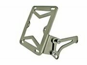 Kennzeichenhalter Piaggio / Peugeot matt grau