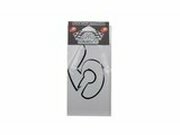 Aufkleber Nummer 5 wei (h. 9cm)