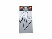 Aufkleber Nummer 2 wei (h. 13cm)