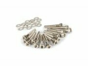 Schraubensatz Variodeckel Piaggio Stahl / verchromt