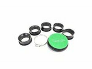 Luftfilter extra flach AW 46-62mm (CP/PWK/VHST) Schwarz / Grn