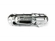 Variomatikdeckel mit Cutouts chrom Minarelli stehend