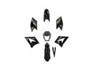 Verkleidungskit 8 Teile schwarz CPI SM