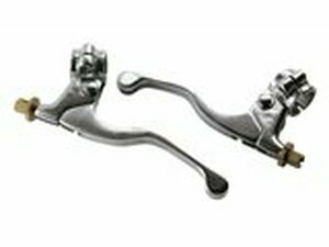 Bremshebel kurz (Paar) Alu Verchromt, Mofa