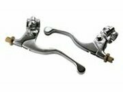 Bremshebel kurz (Paar) Alu Verchromt, Mofa