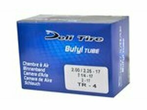 Schlauch Deli Tire Mofa 2 1/4 17 Zoll (gerades Ventil)