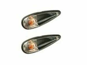 Zierleuchte Wassertropfen Micro Clips orange / schwarz