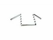 Lenker Z Bar Wellen verchromt  Hhe 20cm