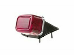 Rcklicht universell Cross rot / schwarz