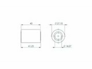 Silentgummi Motorschwinge Yamaha DT / X-Limit