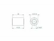 Silentgummi Motorschwinge Yamaha DT / X-Limit