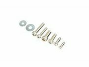 Verkleidungsschrauben Peugeot TKR / Squab Stahl verchromt