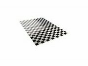 Aufkleber Bogen Schachbrett 20x24cm schwarz / wei