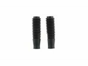 Faltenbalg Gabel Mofa schwarz D.23 - 31mm L.180mm (x2)