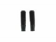 Faltenbalg Gabel Mofa schwarz D.23 - 31mm L.180mm (x2)