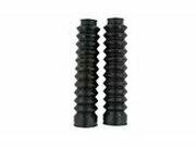 Faltenbalg Gabel Mofa schwarz d.27 - 45mm L.210mm (x2)
