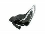 Sitzbank Typ Chopper Peugeot 103 schwarz mit Peugeot Logo