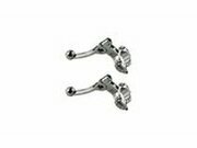 Dekompressions- / Chokehebel x2 Metall verchromt