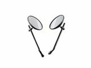 Spiegel links + rechts Cafe Racer d.10mm schwarz