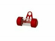 Halter Steuerplakette / Vignette rot (Rhre) - 70mm