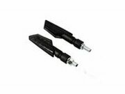 Blinker LED Pegase schwarz / getnt -