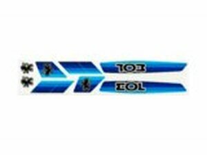 Aufkleberset blau Peugeot 103