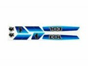 Aufkleberset blau Peugeot 103