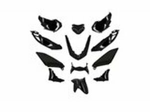Verkleidungskit Yamaha Nmax 125 ab 2021 schwarz (12 Teile)