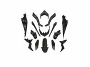 Verkleidungskit Yamaha 125 - 300 Xmax ab 2018 matt schwarz (15 Teile)