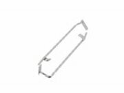 Schutzstreben Motorgeh�use Peugeot 103 chrom gedreht (x2)