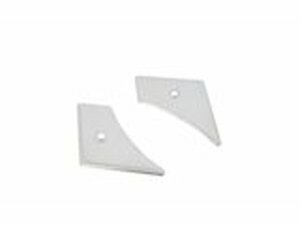 Halteplatten Werkzeugfach MBK 51 chrom (x2)