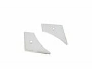 Halteplatten Werkzeugfach MBK 51 chrom (x2)