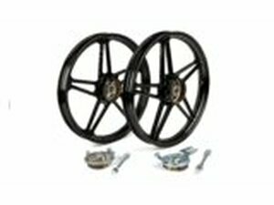 Felgensatz vorn / hinten 17 Typ Bernardi schwarz Peugeot...