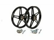 Felgensatz vorn / hinten 17 Typ Bernardi schwarz Peugeot...