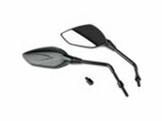 Spiegel links + rechts universal  d.8mm schwarz