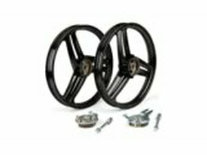Felgensatz vorn / hinten 17 Typ Grimeca schwarz Peugeot...