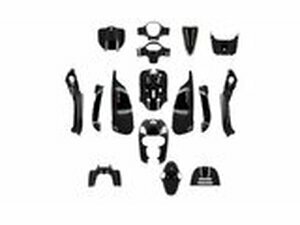 Verkleidungskit Sym Fiddle 3 ab 2014 - 2020 Schwarz