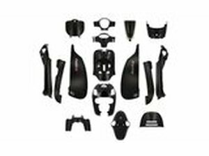 Verkleidungskit Sym Fiddle 3 ab 2014 - 2020 matt schwarz