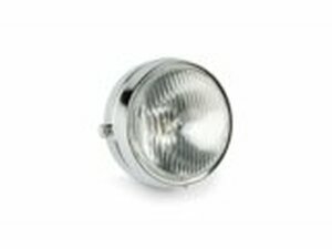 Scheinwerfer rund verchromt universell (Mofa)