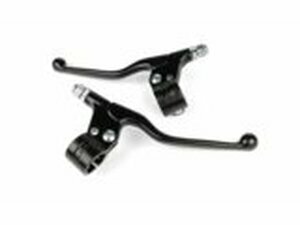 Bremshebelset lang mit Halterung schwarz universal