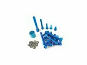 Dekoschraubenset Verkleidung  MBK Booster/Yamaha BWs blau