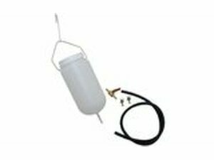 Zusatztank Werkstatt 1L mit Hahn, Schlauch + Klemmen